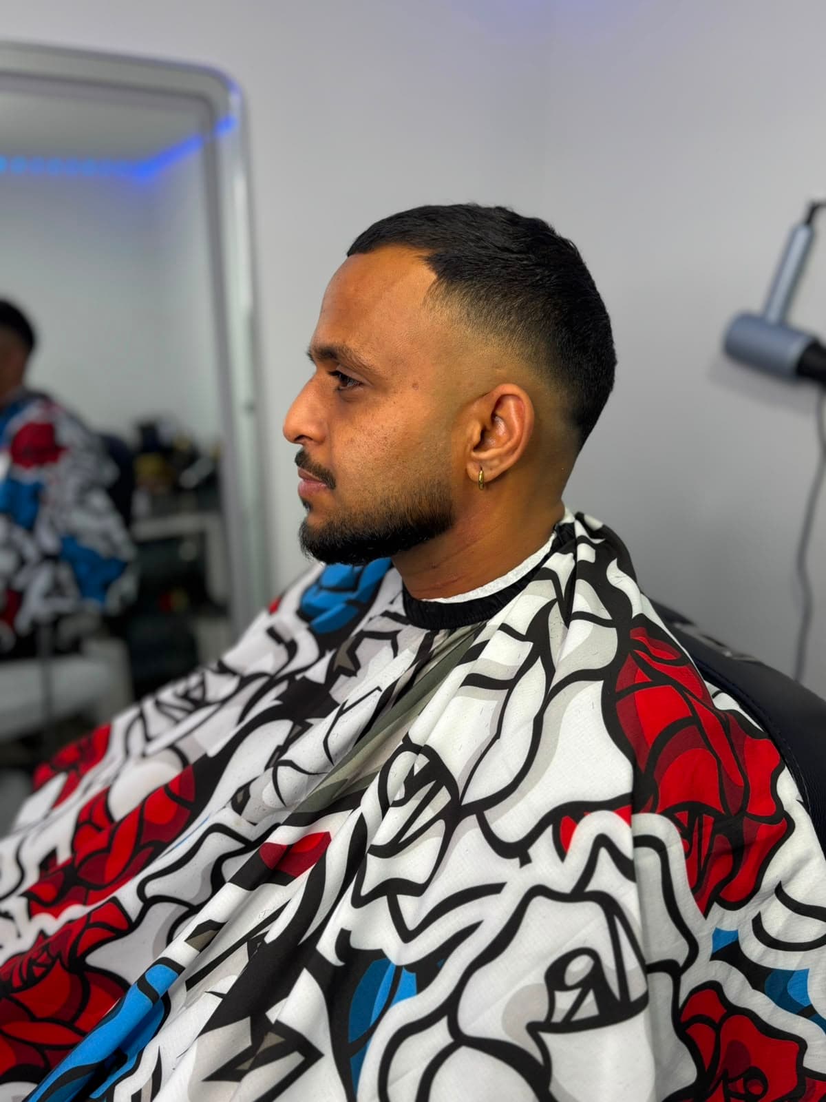 Barbering work at Imar Young Legend Barber Shop