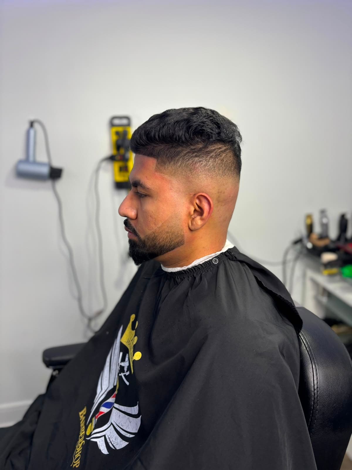 Barbering work at Imar Young Legend Barber Shop