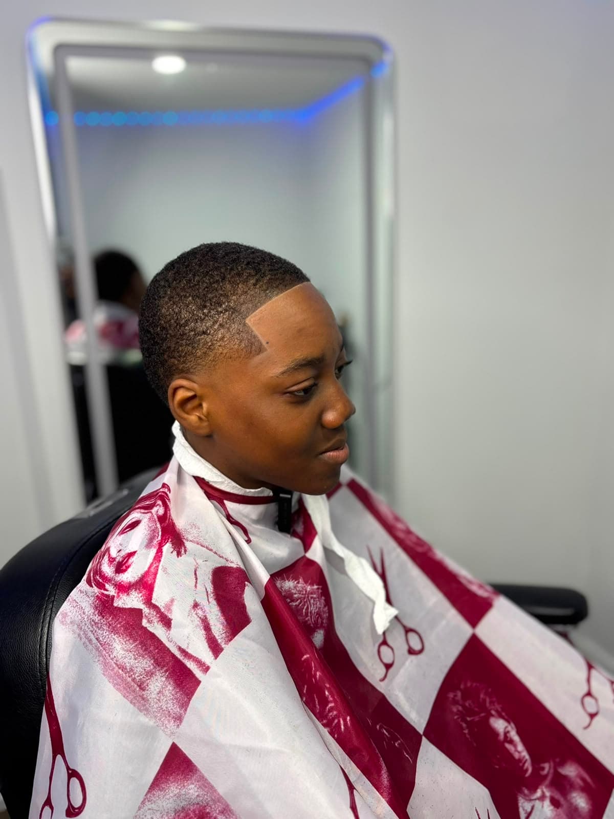 Barbering work at Imar Young Legend Barber Shop