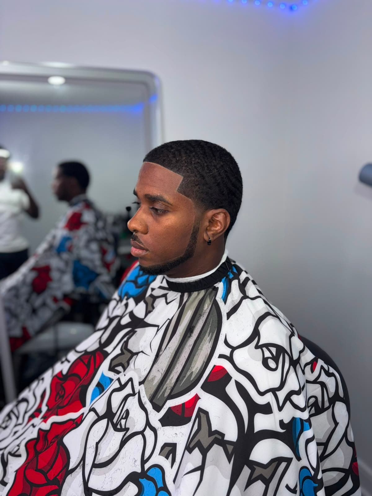 Barbering work at Imar Young Legend Barber Shop