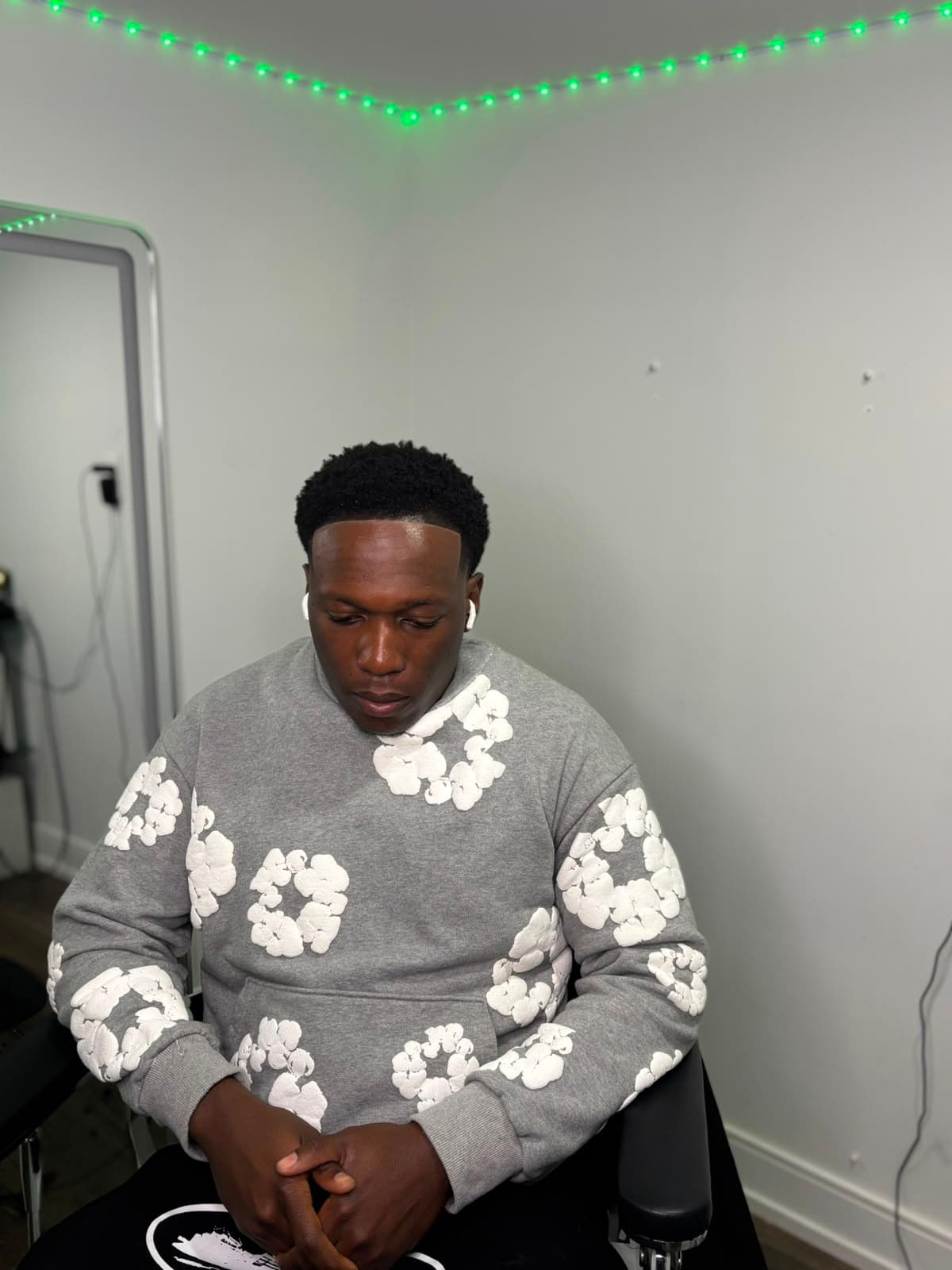 Barbering work at Imar Young Legend Barber Shop
