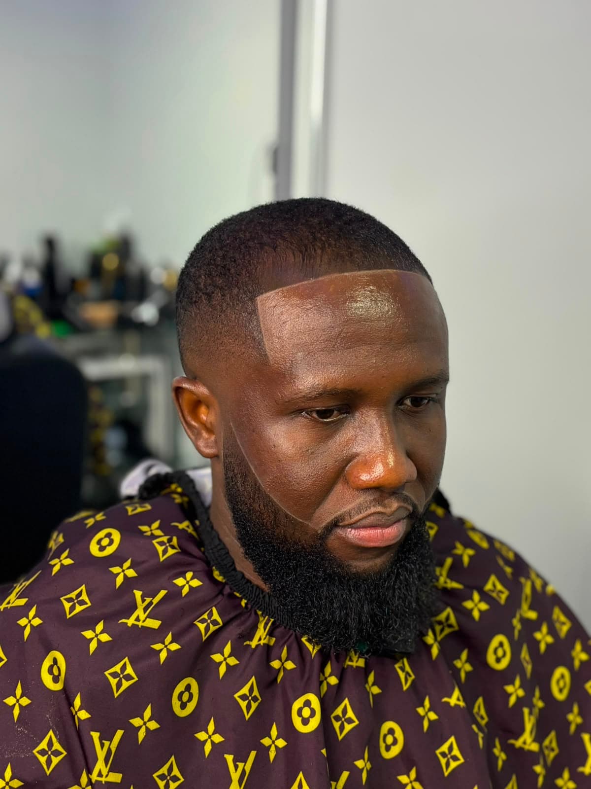 Barbering work at Imar Young Legend Barber Shop
