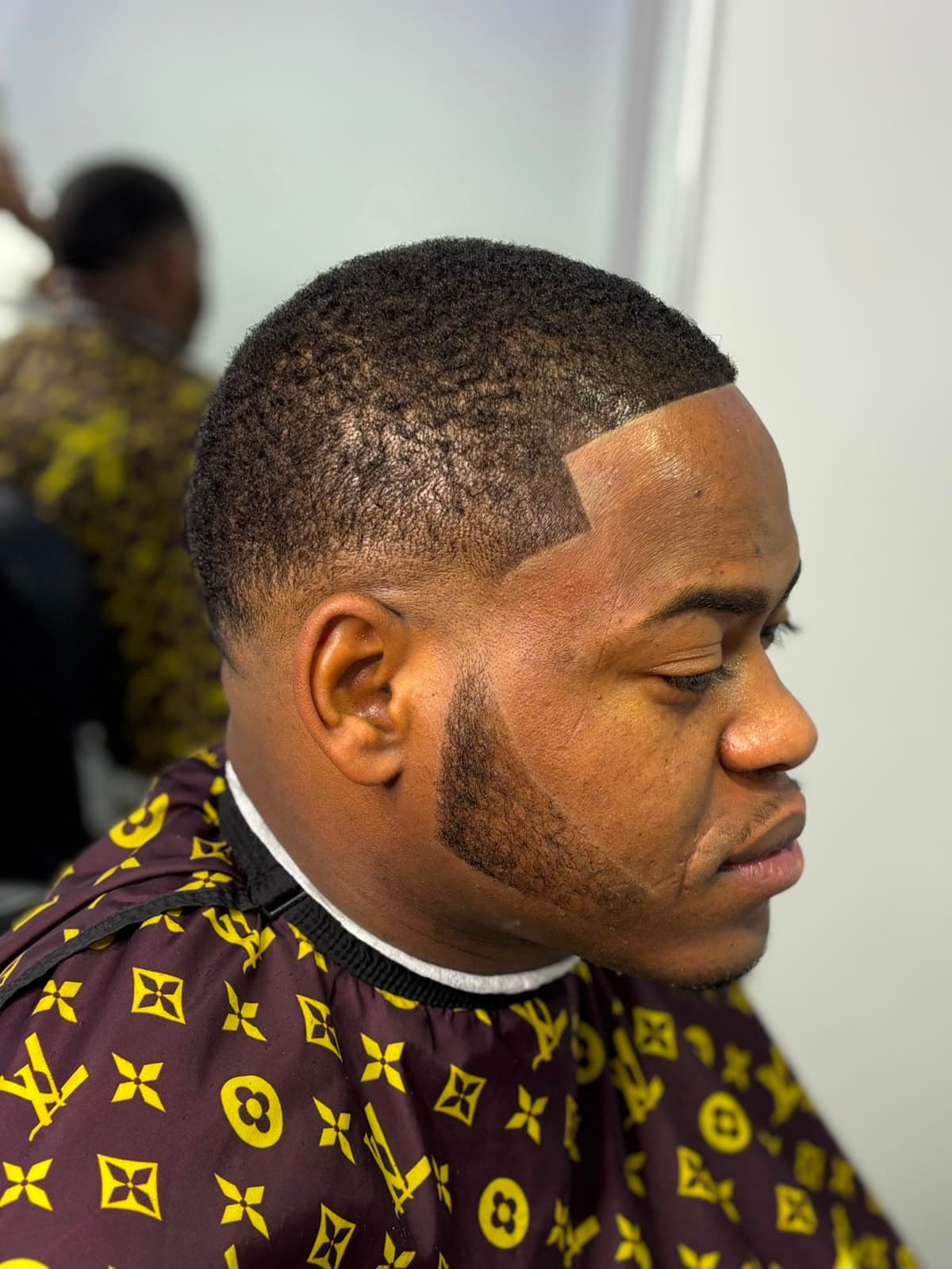 Barbering work at Imar Young Legend Barber Shop
