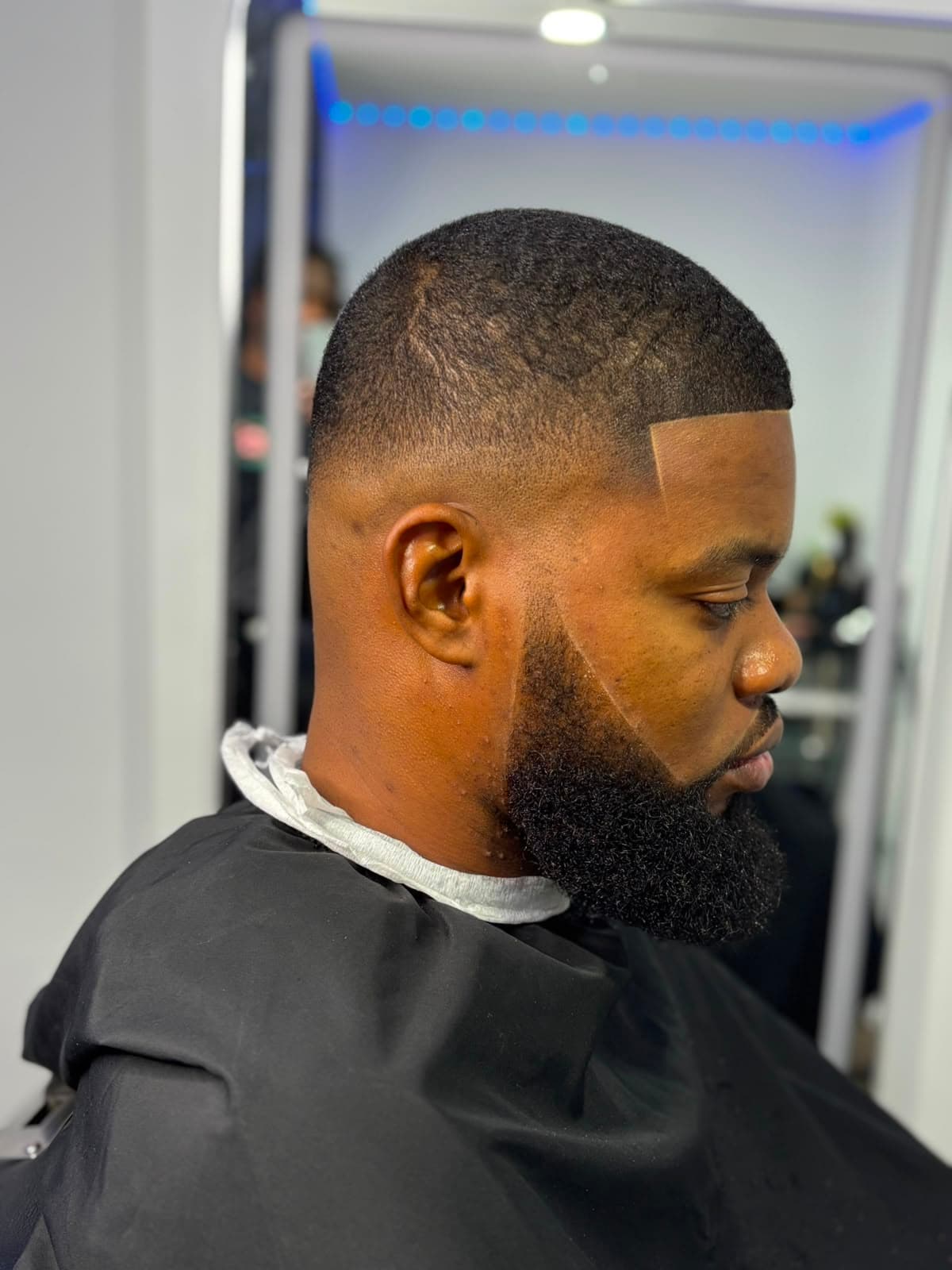 Barbering work at Imar Young Legend Barber Shop
