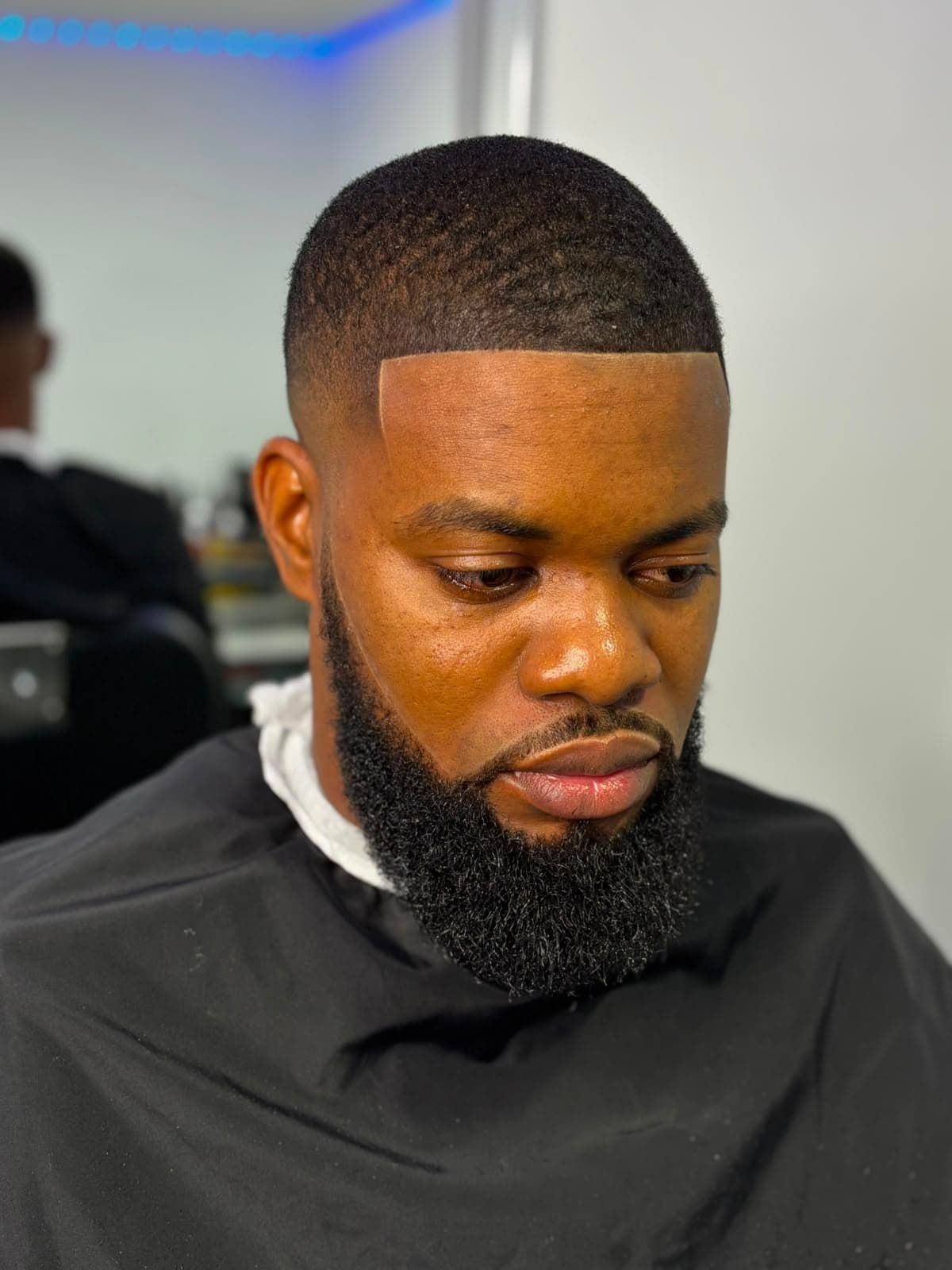 Barbering work at Imar Young Legend Barber Shop